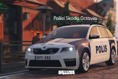 Finnish Police (Poliisi) Škoda Octavia Estate